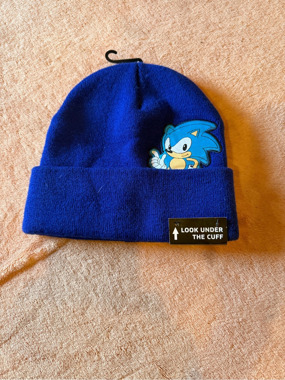 Blue Sonic the Hedgehog Beanie